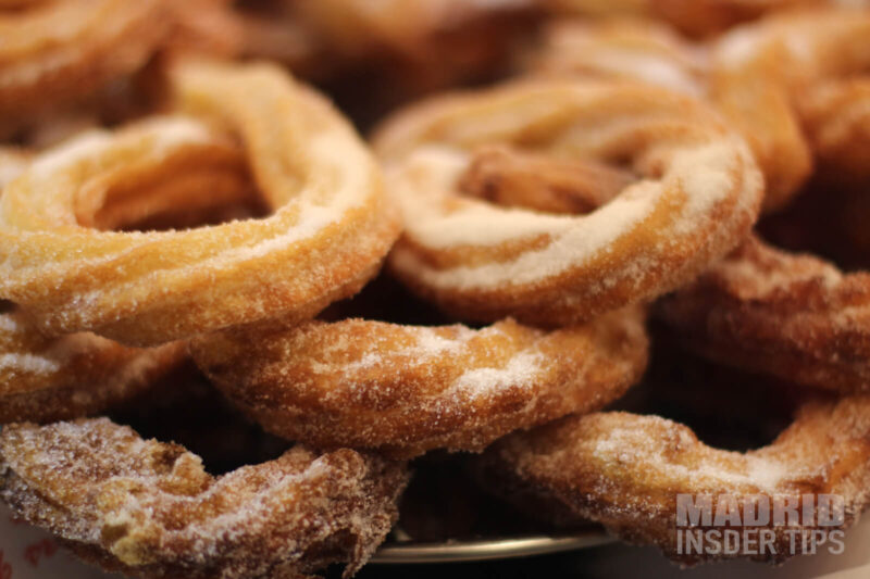 A close up to a lot of churros as part of the Best Churros in Madrid An Ultimate Guide