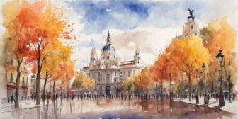 Madrid in October